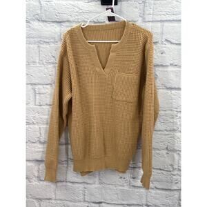 SHEIN Women’s Sweater Camel XL